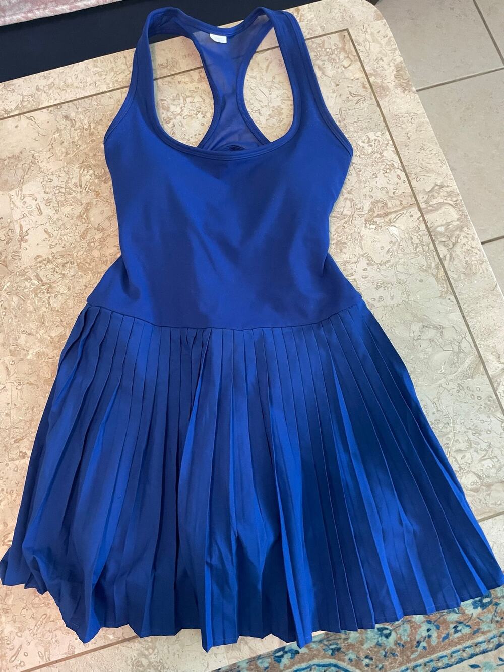 Women’s Fabletics Tennis Dress Bold Blue Size Small
